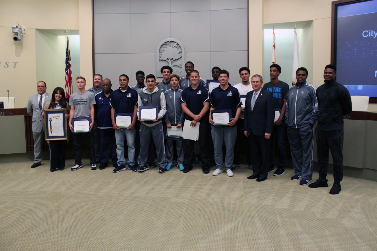 Chino Hills High School Basketball Team